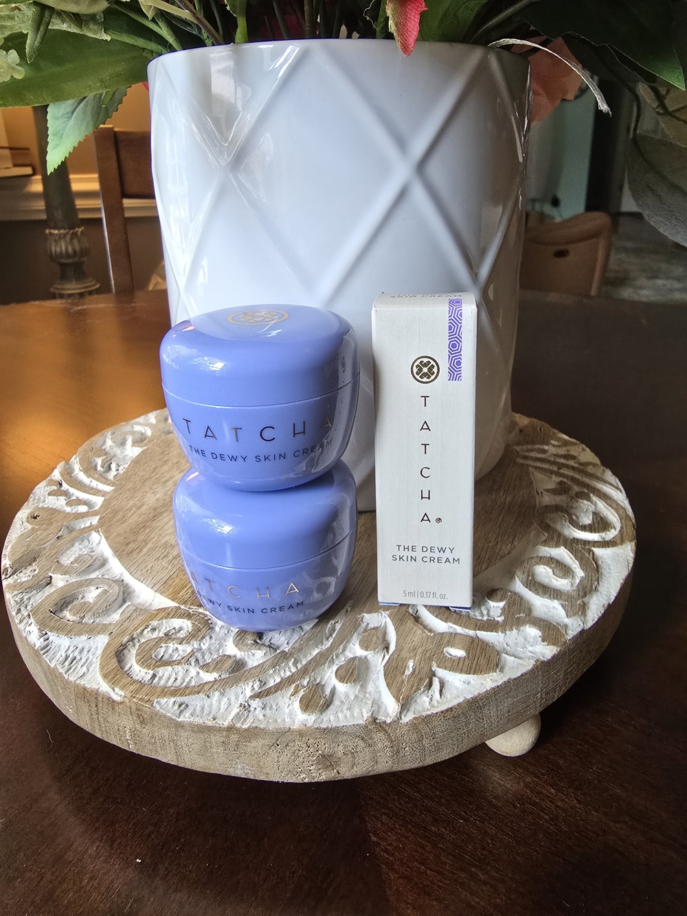 Tatcha Dewy Skin Cream Moisturizer - Includes All 3 Items